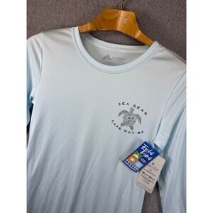 NWT Altered Latitudes Sea Gear Floral Turtle Women Size S Sun Dress Stains Pfg50